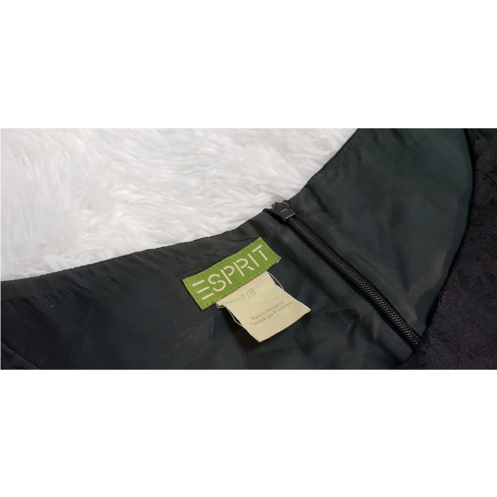 Esprit Black Dress Size 7/8🤩 - Picture 3 of 10